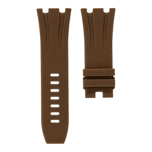 Brown Rubber Strap, Royal Oak Offshore 44mm