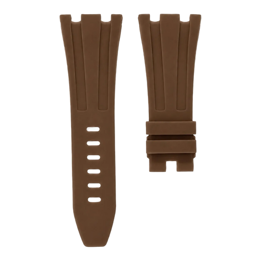 Brown Rubber Strap, Royal Oak Offshore 42mm