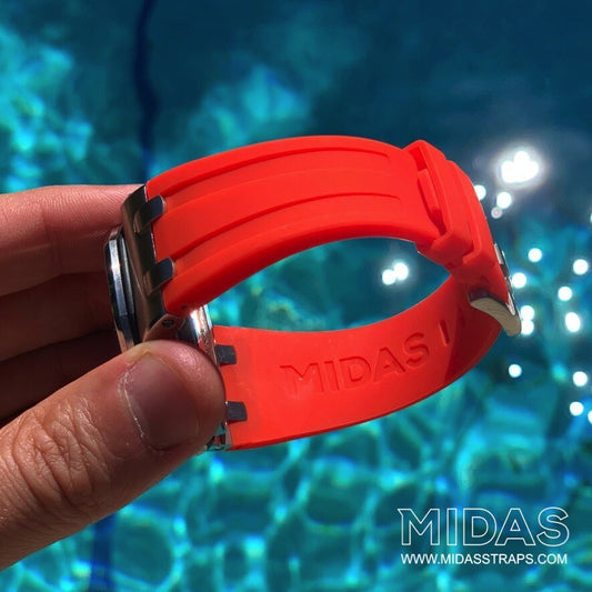 Red Rubber Strap, Royal Oak Offshore 42mm