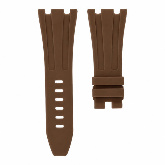 Brown Rubber Strap, Royal Oak Offshore 42mm
