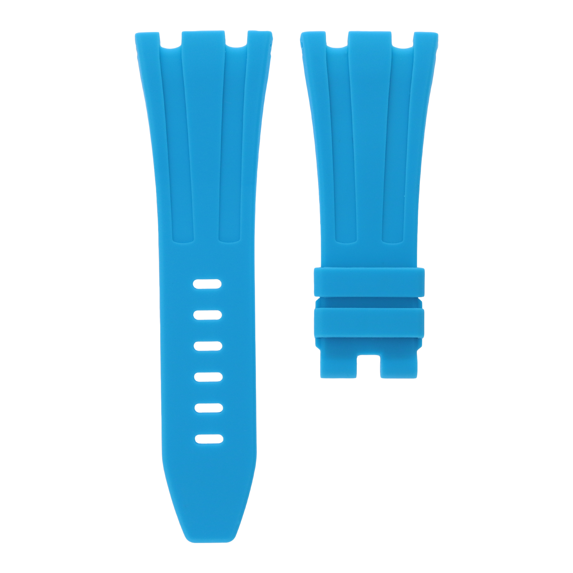 Riviera Blue Royal Oak Offshore 42mm rubber strap by MIDAS