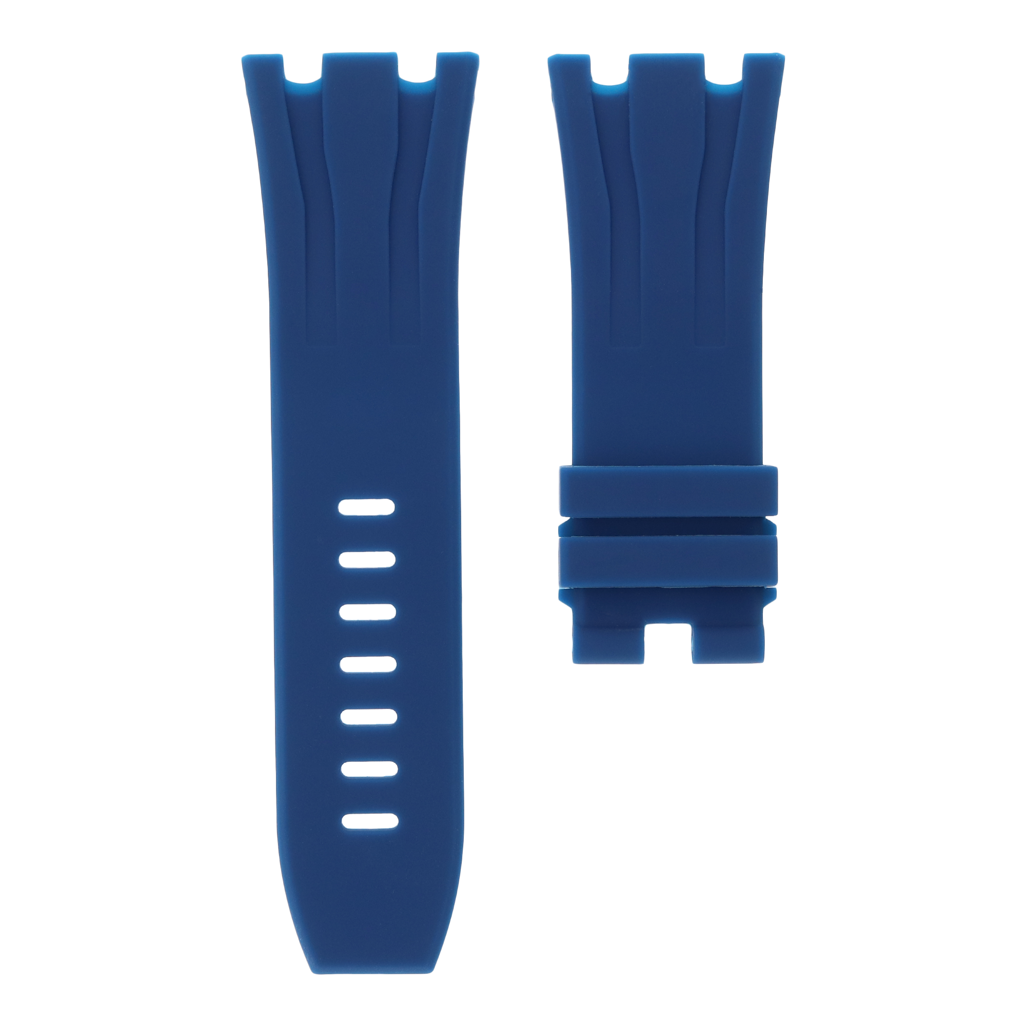 Royal Blue Royal Oak Offshore 44mm rubber strap by MIDAS