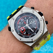 Load image into Gallery viewer, MIDAS Acid Green AP Rubber Strap for Audemars Piguet Royal Oak Offshore 42mm