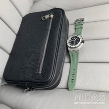 Load image into Gallery viewer, MIDAS AP Khaki Green Rubber Strap for Audemars Piguet Royal Oak Offshore 42mm