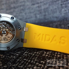 Load image into Gallery viewer, Beach Yellow Rubber Strap for Audemars Piguet Royal Oak Offshore 42mm