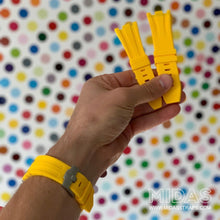 Load image into Gallery viewer, MIDAS Yellow AP Rubber Strap for Audemars Piguet Royal Oak Offshore 42mm