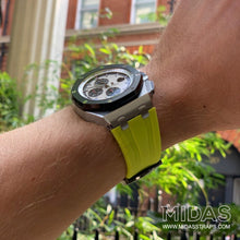 Load image into Gallery viewer, Acid Green Rubber Strap for Audemars Piguet Royal Oak Offshore 44mm