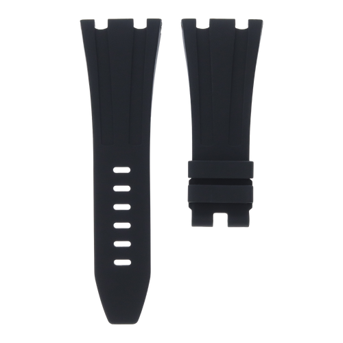 Jet Black Rubber Strap for Audemars Piguet Royal Oak Offshore 42mm