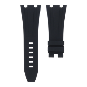Jet Black Rubber Strap for Audemars Piguet Royal Oak Offshore 42mm