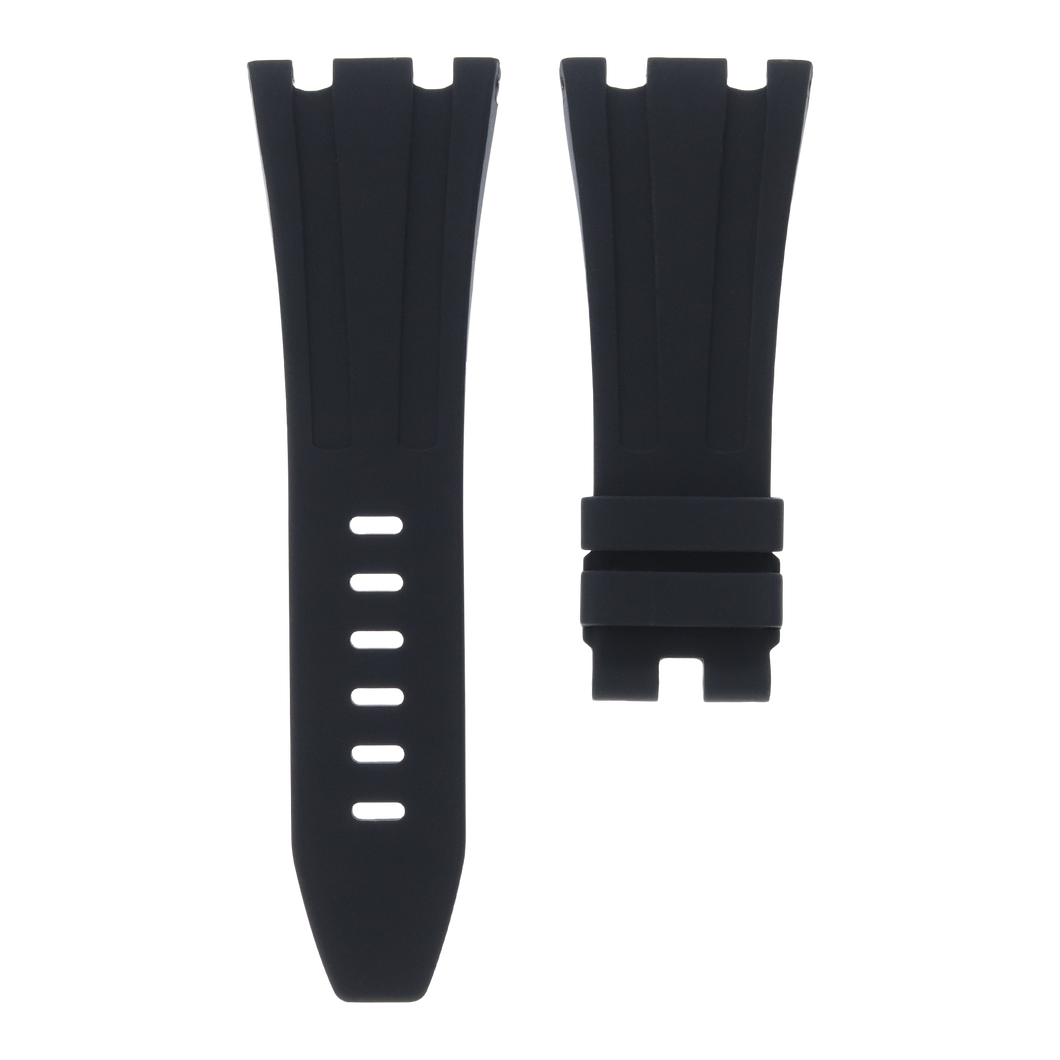 MIDAS Black AP Rubber Strap for Audemars Piguet Royal Oak Offshore 42mm