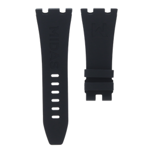 MIDAS Black AP Rubber Strap for Audemars Piguet Royal Oak Offshore 42mm