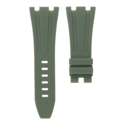 Khaki Green Rubber Strap for Audemars Piguet Royal Oak Offshore 42mm