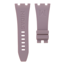 Load image into Gallery viewer, MIDAS Blush Grey AP Rubber Strap for Audemars Piguet Royal Oak Offshore 42mm