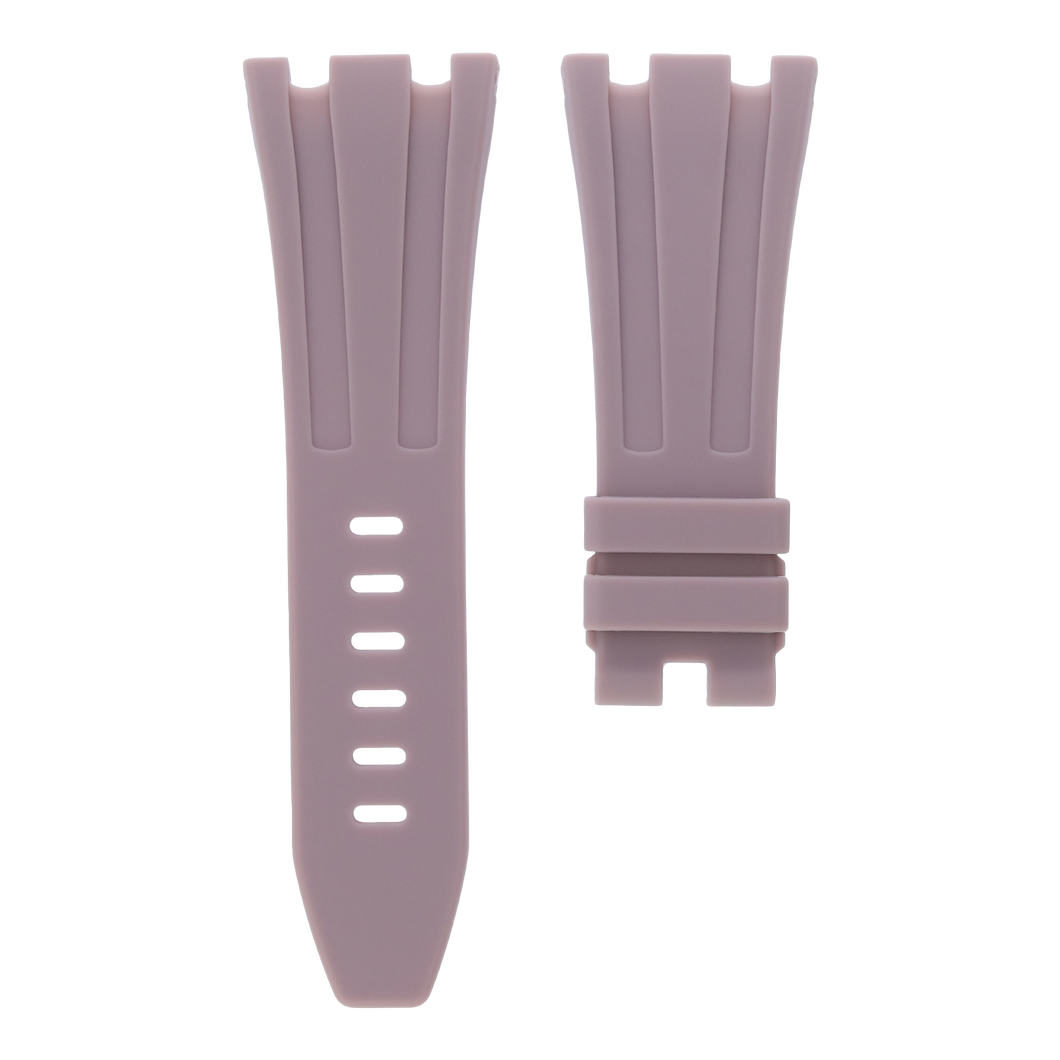 MIDAS Blush Grey AP Rubber Strap for Audemars Piguet Royal Oak Offshore 42mm