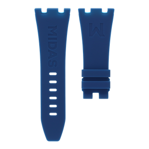 MIDAS Royal Blue AP Rubber Strap for Audemars Piguet Royal Oak Offshore 42mm