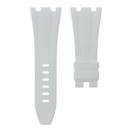 White Rubber Strap, Royal Oak Offshore 42mm