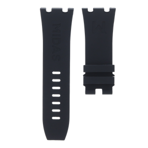MIDAS Black AP Rubber Strap for Audemars Piguet Royal Oak Offshore 44mm
