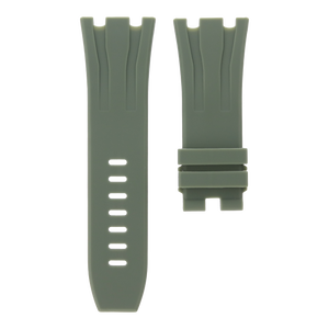MIDAS Khaki Green AP Rubber Strap for Audemars Piguet Royal Oak Offshore 44mm