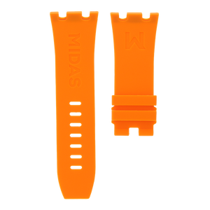 MIDAS Orange AP Rubber Strap for Audemars Piguet Royal Oak Offshore 44mm