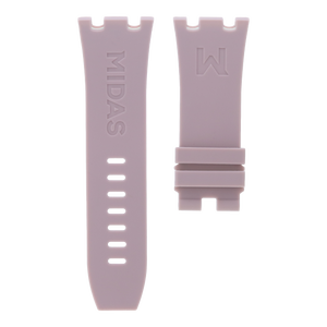 MIDAS Blush Grey AP Rubber Strap for Audemars Piguet Royal Oak Offshore 44mm