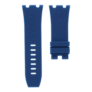 MIDAS Royal Blue AP Rubber Strap for Audemars Piguet Royal Oak Offshore 44mm