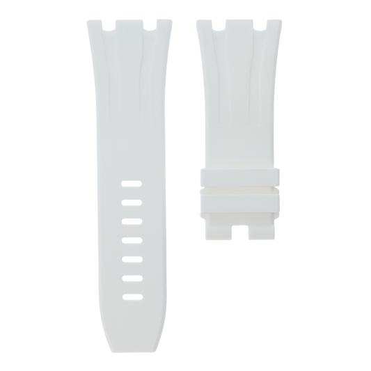 White Rubber Strap, Royal Oak Offshore 44mm