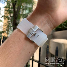 Load image into Gallery viewer, MIDAS Transparent Clear AP Rubber Strap for Audemars Piguet Royal Oak Offshore 44mm