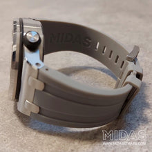 Load image into Gallery viewer, MIDAS Grey AP Rubber Strap for Audemars Piguet Royal Oak Offshore 42mm