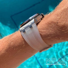 Load image into Gallery viewer, MIDAS AP Transparent Clear Rubber Strap for Audemars Piguet Royal Oak Offshore 42mm