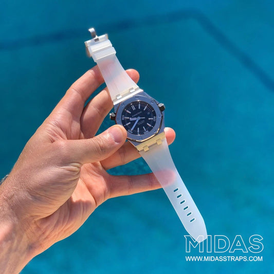 Transparent Rubber Strap, Royal Oak Offshore 42mm